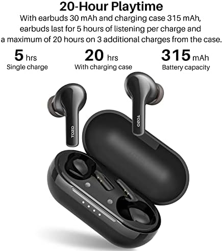 TOZO A2 Mini kablosuz kulaklık Bluetooth 5.3 Kulak Hafif Kulaklıklar ve TOZO S2 44mm 2023 akıllı saat Alexa Dahili Spor İzci