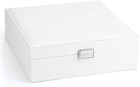 A & A Mücevher Kutuları Büyük ve Orta Boy Kombinasyon Beyaz