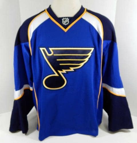 2012-13 St. Louis Blues Cade Fairchild 49 Oyunu Yayınlandı Mavi Forma DP12056 - Oyun Kullanılmış NHL Formaları