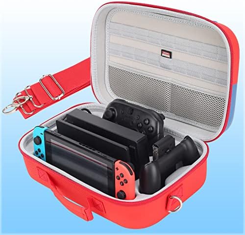 Dronside Mario Nintendo Anahtarı için Taşıma Çantası / Anahtarı OLED Modeli(2021) - Nintendo Anahtarı Konsolu Pro Denetleyici