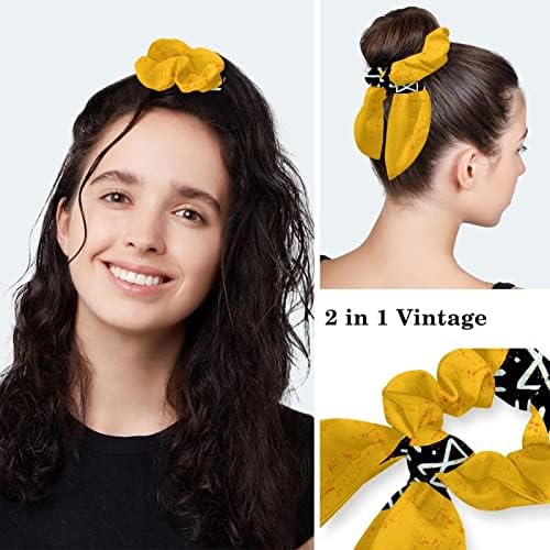 Parlak Sarı Hayvan Çalışma Düğmeleri ile Kapaklar Ayarlanabilir Kabarık Şapkalar Kravat Geri Hairband ile Caps