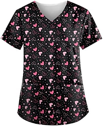 Sevgililer Günü Gömlek Kadınlar için Yaz Üstleri 2023 Dışarı Çıkmak Üstleri Artı Boyutu Y2k Giysileri Sevimli sevgililer