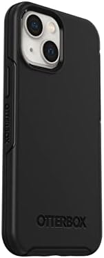 OtterBox iPhone 13 Simetri Serisi + Kılıf-Siyah, ultra şık, magsafe'e takılır, yükseltilmiş kenarlar kamerayı ve ekranı korur