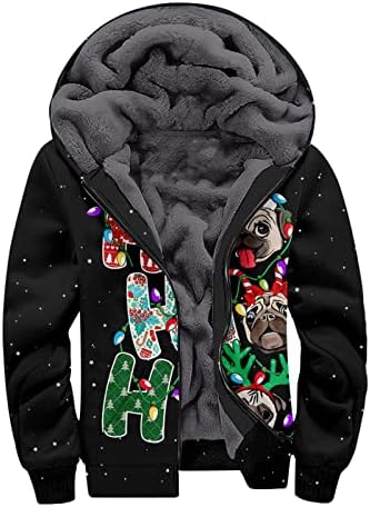 Kışlık ceketler Erkek Artı Boyutu Rahat Polar Kazak Moda Baskılı Açık Sıcak Hoodies Coats Dış Giyim Tops