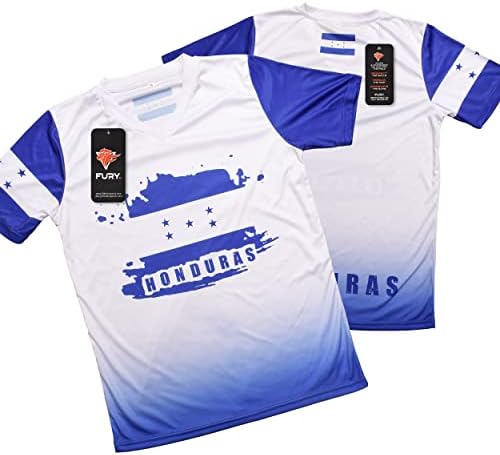 Fury Camiseta de futbol de Honduras futbol forması - Honduras futbol forması-Honduras Futbol Forması Hombres / Erkek / Kadın