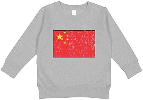Amdesco Çin Bayrağı Çin Yürümeye Başlayan Çocuk Sweatshirt
