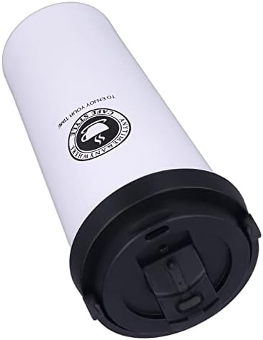 Tgoon Termal Kahve Kupa, 500ml Kompakt Yapı Sızıntıyı Önler Sıcaklığı Koru Paslanmaz Çelik Su saplı şişe Açık Havada Sıcak