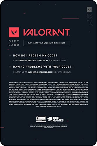VALORANT $ 10 Hediye Kartı-PC [Çevrimiçi Oyun Kodu]