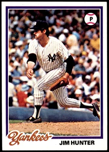 1978 Topps 460 Yayın Balığı Avcısı New York Yankees (Beyzbol Kartı) NM / MT Yankees