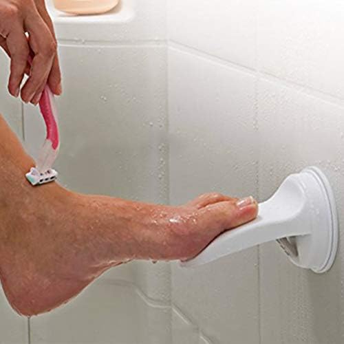 Banyo Ayak Dayanağı, Plastik Duş Tıraş Bacak Yardım Ayak Dayanağı Vantuz ile Adım Duş Ev için