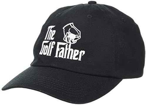 Ann Arbor Tişört A. Ş. Golf Baba / Komik Söyleyerek Golf Kap, Golfçü Düşük Profilli Baba Beyzbol Şapkası Siyah