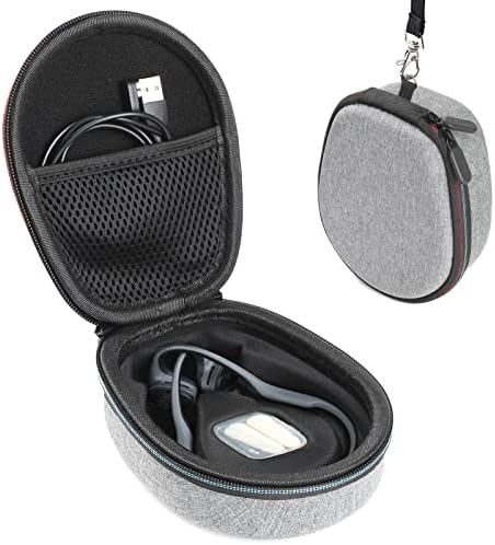 Joogee Hard Case İle uyumlu AfterShokz Trekz Hava / Aeropex / Titanyum Mini Açık Kulak Kablosuz Kemik iletimli kulaklıklar