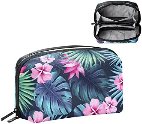 Kozmetik Çantaları, Yapraklar ve Çiçekler Seyahat Kozmetik Çantaları, Çok Fonksiyonlu Taşınabilir Makyaj Çantaları, Kadınlar