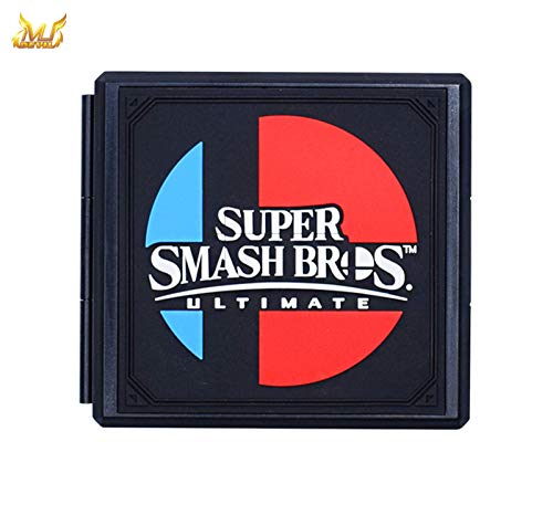 MUDEVİL Premium Oyun Kartı Kılıfı-Super Smash Bros Ultimate Taşınabilir Darbeye Dayanıklı Nintendo Anahtarı Aksesuarları