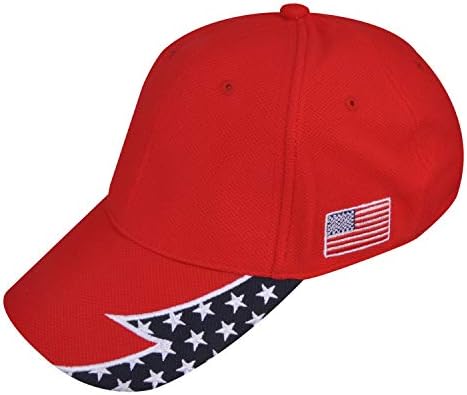 Katalonya Klasik ABD Bayrağı beyzbol şapkası, Ayarlanabilir Baba şapka, Koşu için Egzersiz Açık Hava Etkinlikleri, Erkekler