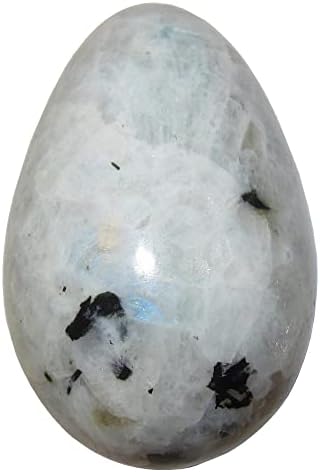 Saten Kristaller Aytaşı Turmalin Yumurta Yeni Başlangıçlar Dolunay Taş 2.25-2.5 İnç